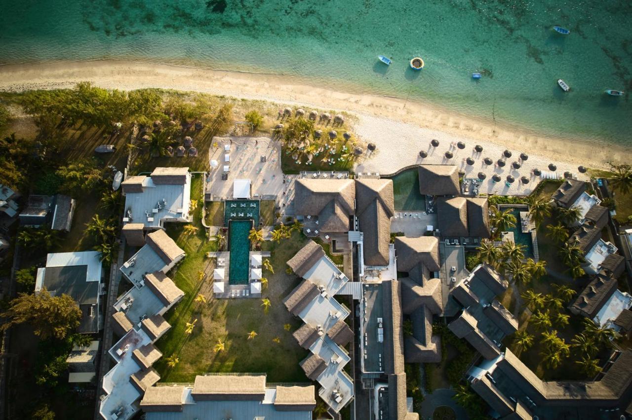 C Mauritius (Adults Only) Hotel Belle Mare Exterior foto Aerial view of the resort