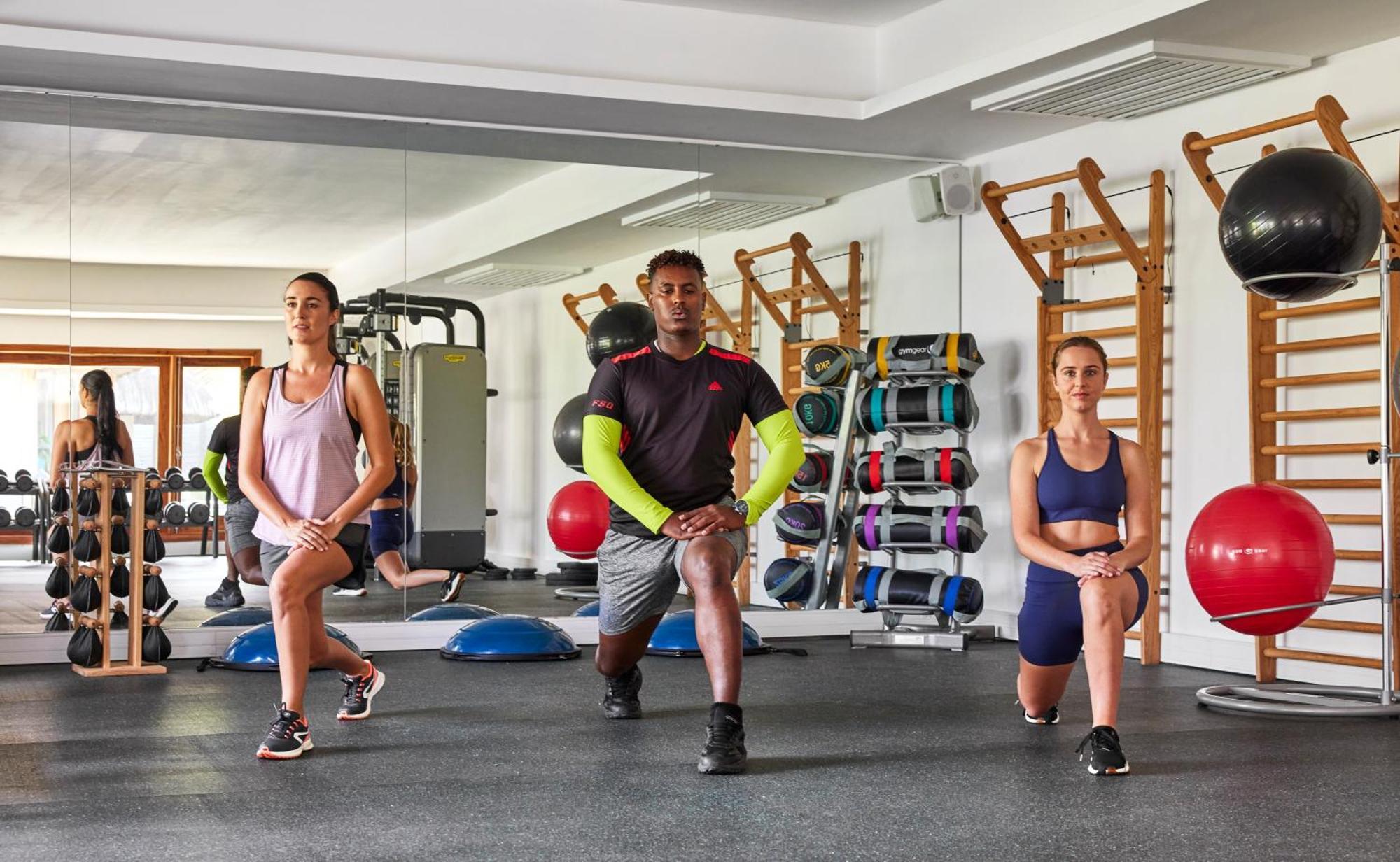 C Mauritius (Adults Only) Hotel Belle Mare Exterior foto The gym at the National Sports Centre